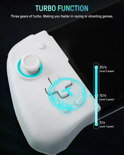 Kontroler FUNLAB Luminpad Gripcon Switch Zonai White do Nintendo Switch