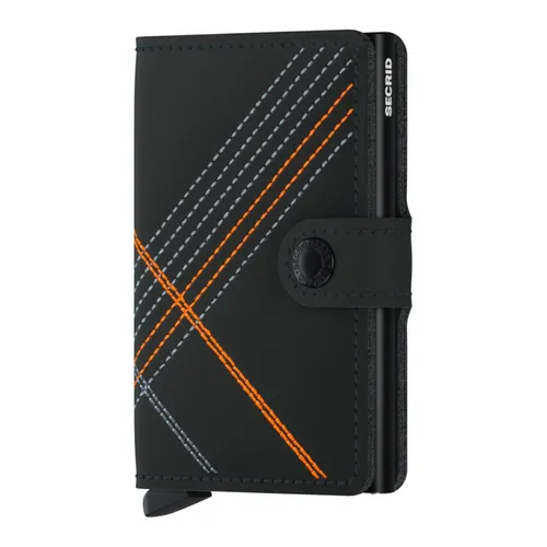 Miniwallet Secrid Stitch Linea-orange Cep Cüzdanı