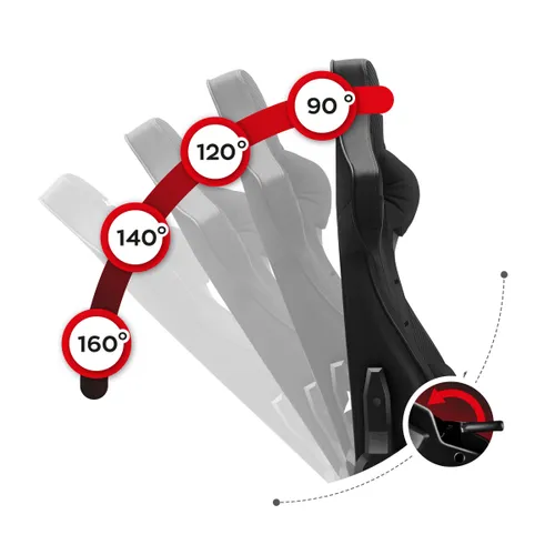 Fotel HUZARO Force 7.6 Czarny