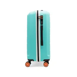 Средний жесткий чемодан Lasocki WAL-M-04TURQUOISE-04 бирюзовый