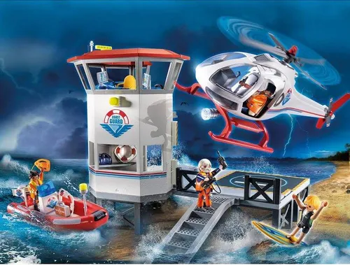 Playmobil Mega Set-Sahil Güvenlik (70664)