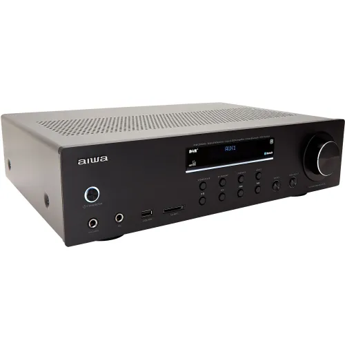 Amplituner Aiwa AMR-200DAB/BK 2-kanałowy Bluetooth Czarny