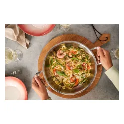 FISSLER Original Profi Collection 24 cm - patelnia ze stali nierdzewnej do serwowania