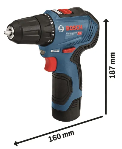 Wiertarko-wkrętarka BOSCH Professional GSR 12V-30 06019G9002 SOLO