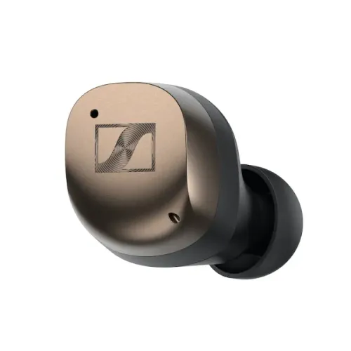 Słuchawki bezprzewodowe Sennheiser MOMENTUM True Wireless 4 Dokanałowe Bluetooth 5.4 Czarno-złoty