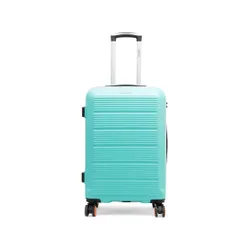 Средний жесткий чемодан Lasocki WAL-M-04TURQUOISE-04 бирюзовый