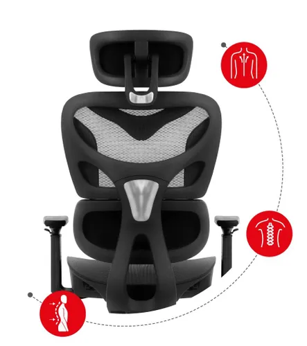 Fotel HUZARO Combat 8.0 Biały