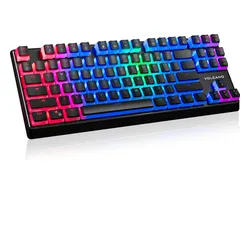 Klawiatura Modecom Volcano Lanparty Pudding Edition Outemu Blue (K-MC-LANPARTY-U-RGB-BLUE-PUDD)