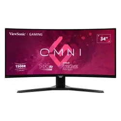 Monitor VIEWSONIC VX3418-2KPC (VS18571) 34" 3440x1440px 144Hz 1 ms Curved