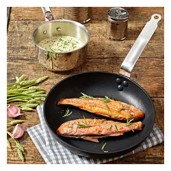 DE BUYER Choc Intense 20 cm czarna - patelnia nieprzywierająca