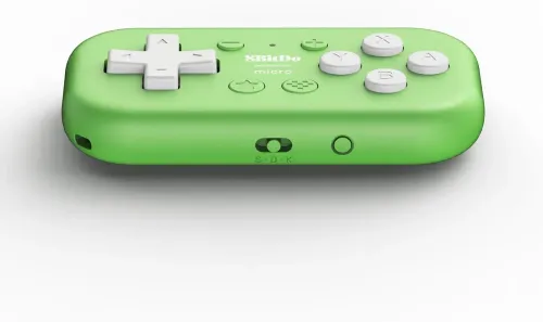 Pad 8BitDo Micro Bluetooth do Nintendo Switch Android Zielony