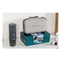 Ekspres OUTIN Nano Szary + Etui ochronne