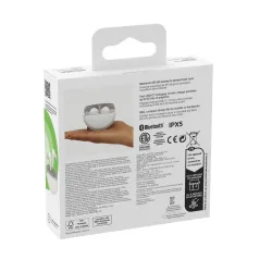 Słuchawki bezprzewodowe Belkin SoundForm Nano 2 Dokanałowe Dla Dzieci Bluetooth 5.3 Biały