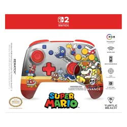 Pad Turtle Beach Rematch Wireless Controller Koopa Troopa do Nintendo Switch / Switch 2 Srebrny