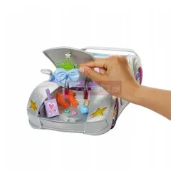 BARBIE EXTRA KABRIOLET GWIAZD samochód dla lalek + 2 lalki + akcesoria HKB01