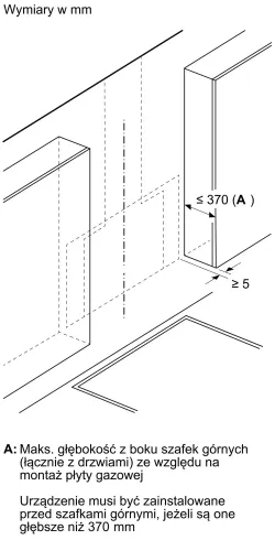 Okap Bosch Serie 8 DWK91LT20 Biały