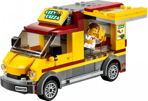 Конструктор Lego City foodtruck с пиццей (60150)