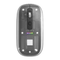 Myszka gamingowa Marvo Prism B10 Czarno-przezroczysty