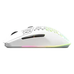 Mysz SteelSeries Aerox 3 Snow Wireless 2022 (62608)