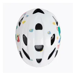 Kask rowerowy dziecięcy Alpina Ximo white bear gloss