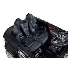 Samochód dla dziecka BAMBI RACER Land Rover Suv Jeep 1 osobowy Błyszczący Czarny