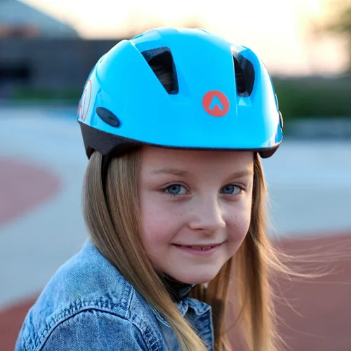 Kask rowerowy dziecięcy ATTABO Hinge niebieski