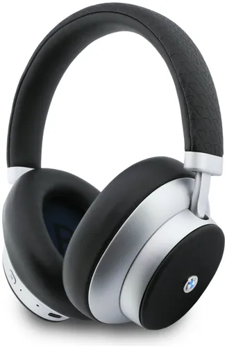 Słuchawki nauszne BMW Metal Logo MK Bluetooth ENC Srebrny