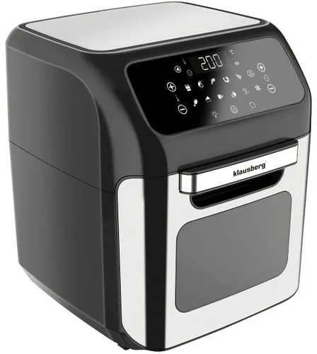 Air Fryer Frytkownica beztłuszczowa KLAUSBERG KB-7557 12l z okienkiem do obserwacji postępów gotowania
