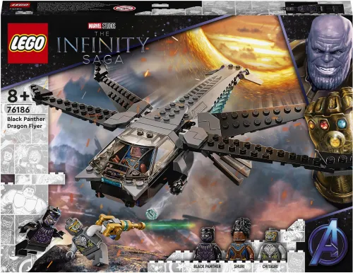 LEGO Marvel Helikopter Czarnej Pantery 76186