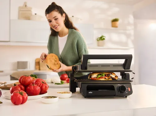 Grill elektryczny BRAUN MultiGrill 5 CG5010IGY Czarny