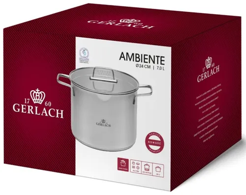 Garnek GERLACH Ambiente 24 cm
