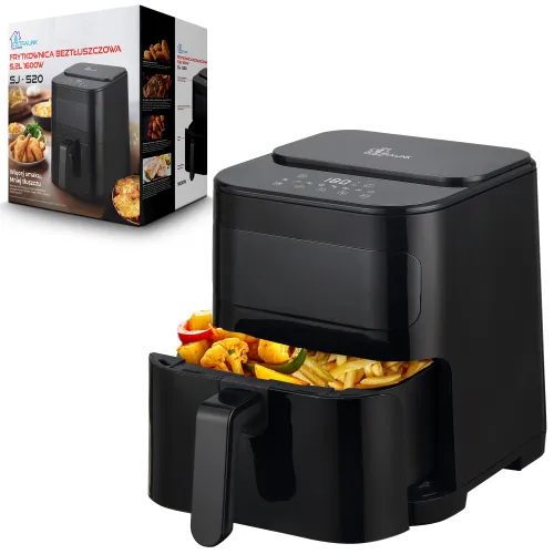 Air fryer Extralink Home SJ-520 1600W 5,2l Aplikacja mobilna