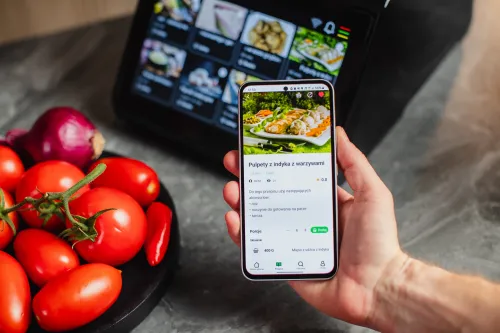 Wielofunkcyjny robot kuchenny ICOOOK 3.0 PLUS MRK-48P (WiFi) z wagą i krajarką w kostkę