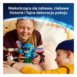LEGO Disney 43296 Stitch i Strupka, zestaw klocków 9+