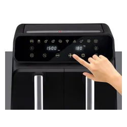 Air Fryer Frytkownica beztłuszczowa ALPINA 871125224012 8l z podwójnym koszem programator czasowy