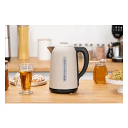 Электрический чайник Zelmer Velvet Touch, бежево-черный