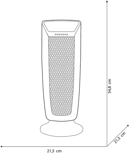 Termowentylator OLIMPIA SPLENDID Caldostile Dt