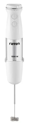 Blender Raven EBR008 1300W Rozdrabniacz Końcówka do ubijania Spieniacz do mleka