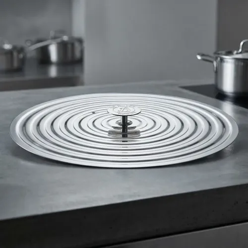 DE BUYER Alchimy Loqy 34 cm - pokrywka do patelni ze stali nierdzewnej