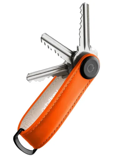 Skórzane etui na klucze Orbitkey Key Organiser Leather - terracotta