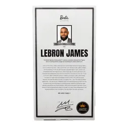 Lalka BARBIE Signature Kenbassadors Lebron James HRM33
