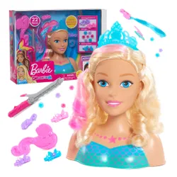 Lalka Barbie Głowa do stylizacji Dreamtopia Syrenka 62625