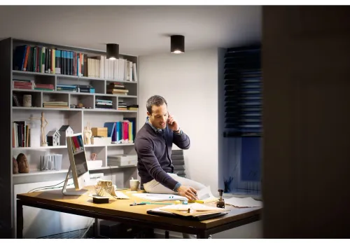 Oświetlenie punktowe Philips Hue White Ambiance Milliskin 3szt. Biały