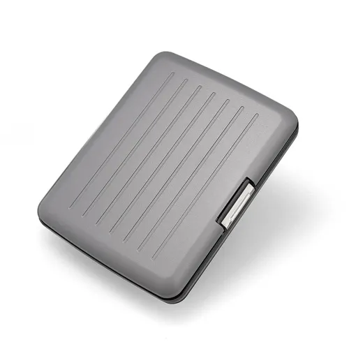 Portfel etui RFID Ogon Designs Smart Case V2 Large - stone grey