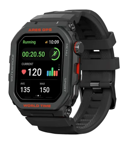 Smartwatch ZEBLAZE Ares GPS Czarny