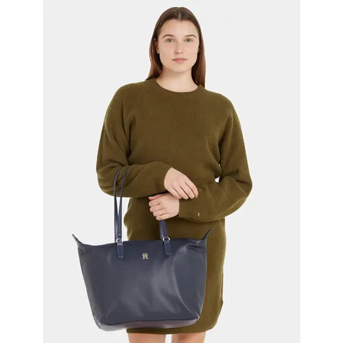 Сумка Tommy Hilfiger Poppy Plus Tote AW0AW15856 Space Blue DW6