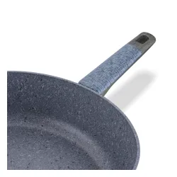 Patelnia nieprzywierająca z uchwytem i pokrywką STARKE PRO DOUBLE 28 cm