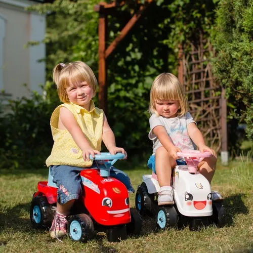 Falk Jeździk Traktor Go! Z Przyczepą Czerwony 1-3 Lat