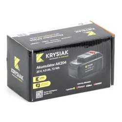Akumulator KRYSIAK AK204 4Ah 20V