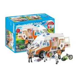 Playmobil ışık ve sesle ambulans (70049)